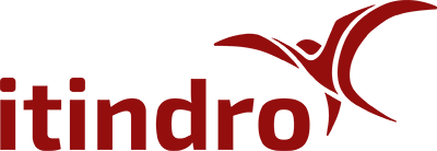 Logo ITINDRO rojo